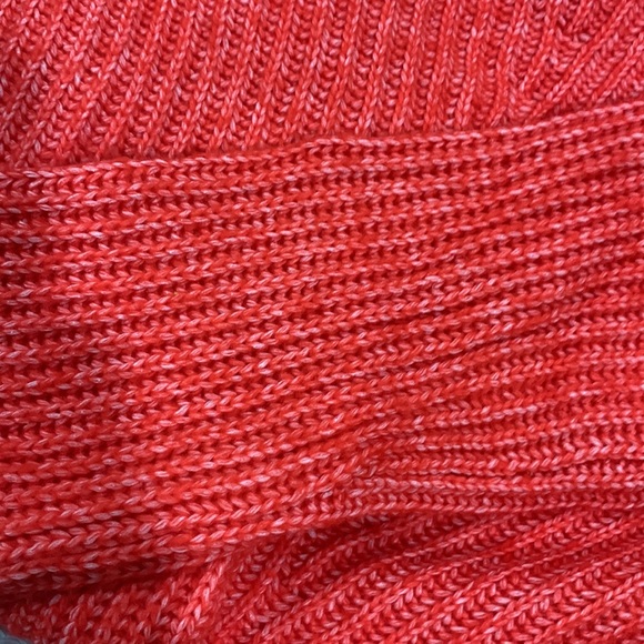 Kohls, brand new, neon pinkish sweater, size M or 6. - Picture 2 of 5